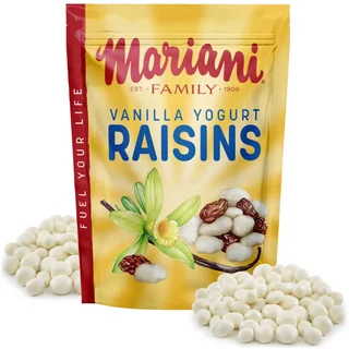 Mariani Vanilla Yogurt Raisins on Raisinets.net