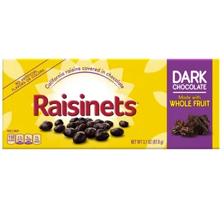 Raisinets Dark Chocolate Theater Box