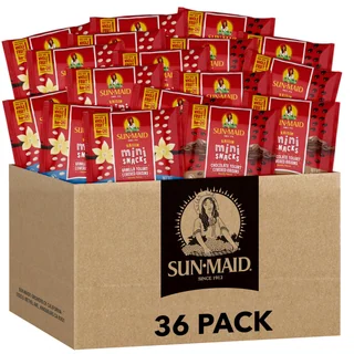 Sun-Maid Vanilla & Chocolate Yogurt Coated Raisins Variety Pack