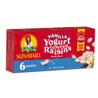 Sun-Maid Vanilla Yogurt Coated Raisins on Raisinets.net